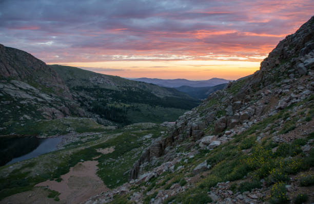 istock Sunrise at the Chicago Lakes on Mt Evans 1483671806