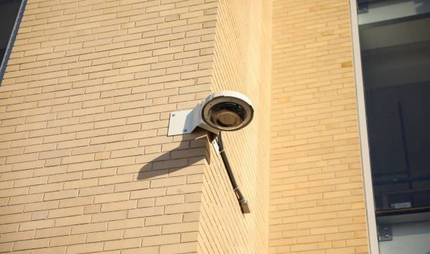 istock security camera in the image represents the use of technology for safety and protection. It symbolizes surveillance and monitoring as a means of preventing crime and detecting security breaches 1483678350