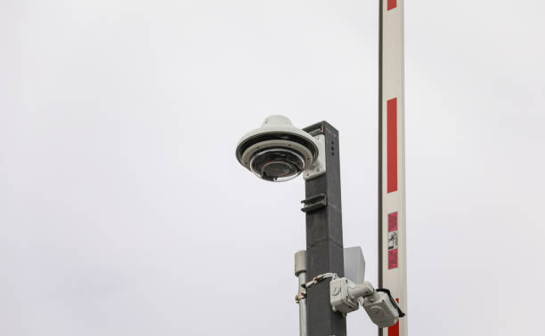istock security camera in the image represents the use of technology for safety and protection. It symbolizes surveillance and monitoring as a means of preventing crime and detecting security breaches 1483678370