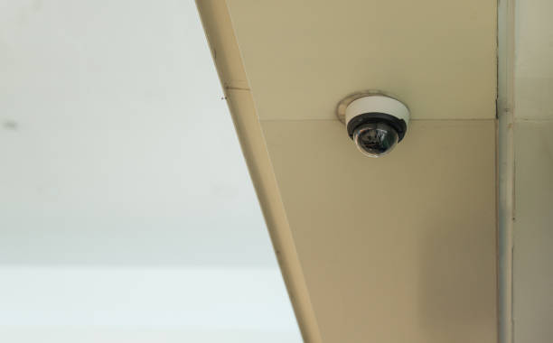 istock security camera in the image represents the use of technology for safety and protection. It symbolizes surveillance and monitoring as a means of preventing crime and detecting security breaches 1483678380