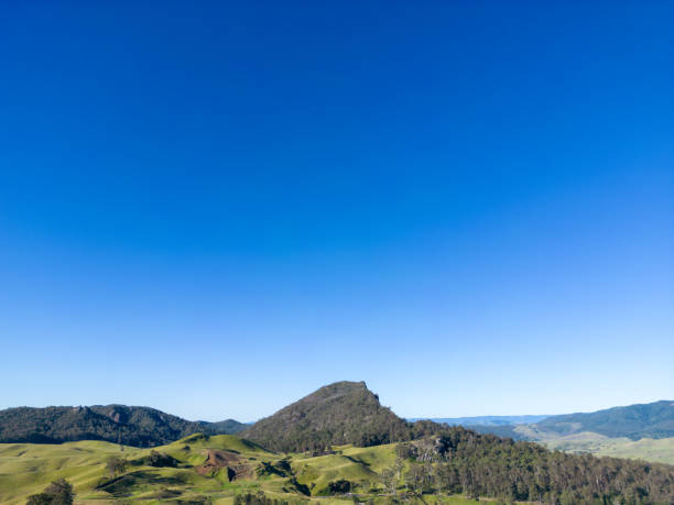istock Rolling landscape framed by Mount Barney, Scenic Rim, Queensland, Australia 1483690384