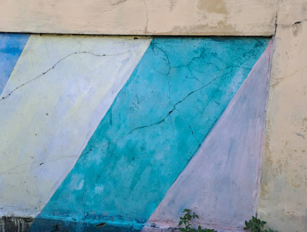 istock colorful urban wall texture. Modern pattern for wallpaper design. Creative urban city background 1483695994
