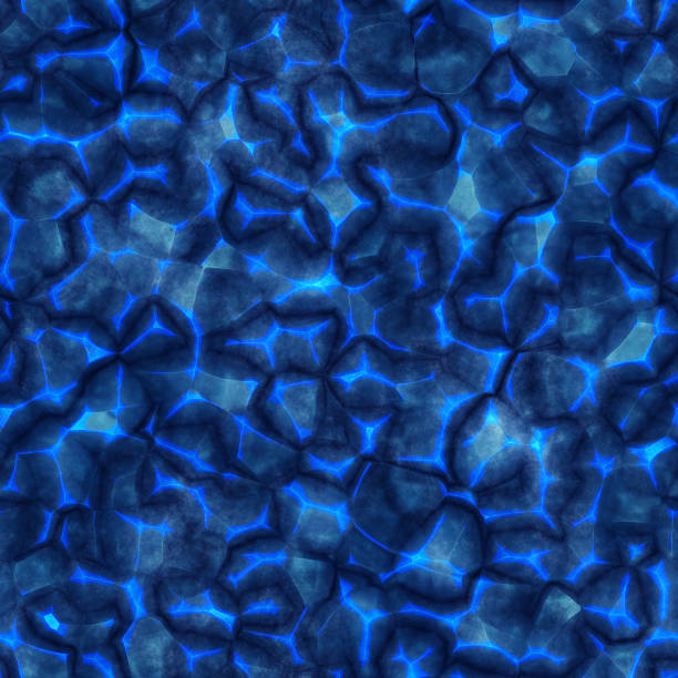 istock SEAMLESS abstract blue CRYSTAL TEXTURES, liquid paper, glass patterns, glitter digital papers, Printable Scrapbook, shiny materials, light strata, tileable papers, abstract ocean endless graphic, 3d material, pbr for cgi 1483705132