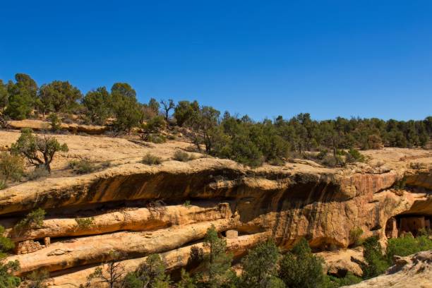 istock Native American ruins built into a cliff. Mesa Verde National Park, Colorado. 1483732455