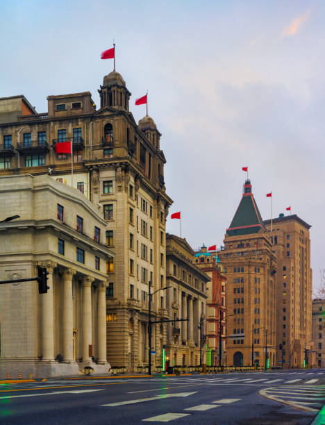 ShangHai Bund is a waterfront area and a protected historical district in central Shanghai. The Bund usually refers to the buildings and wharves on this section of the road, as well as some adjacent areas. From the 1860s to the 1930s, it was the rich and powerful center of the foreign establishment in Shanghai, operating as a legally protected treaty port.