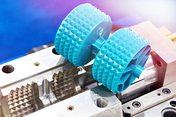 Metal molds for casting and plastic part