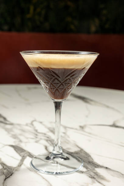 istock Coffee cocktail in a glass 1483791794