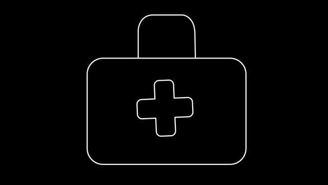 Health and Medicine - Animated Outline Icons Pack - Part I