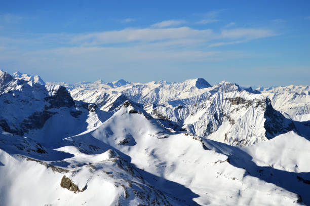 istock Mountain Schilthorn Eiger Monch Jungfrau, Switzerland. Alps 1483803184