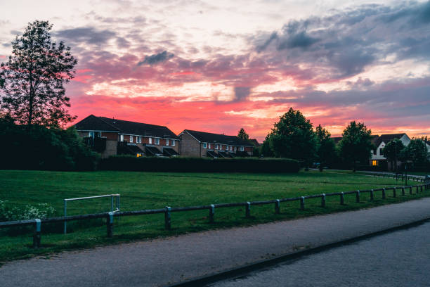 istock A street on a modern, brick built housing development in the UK 1483804394