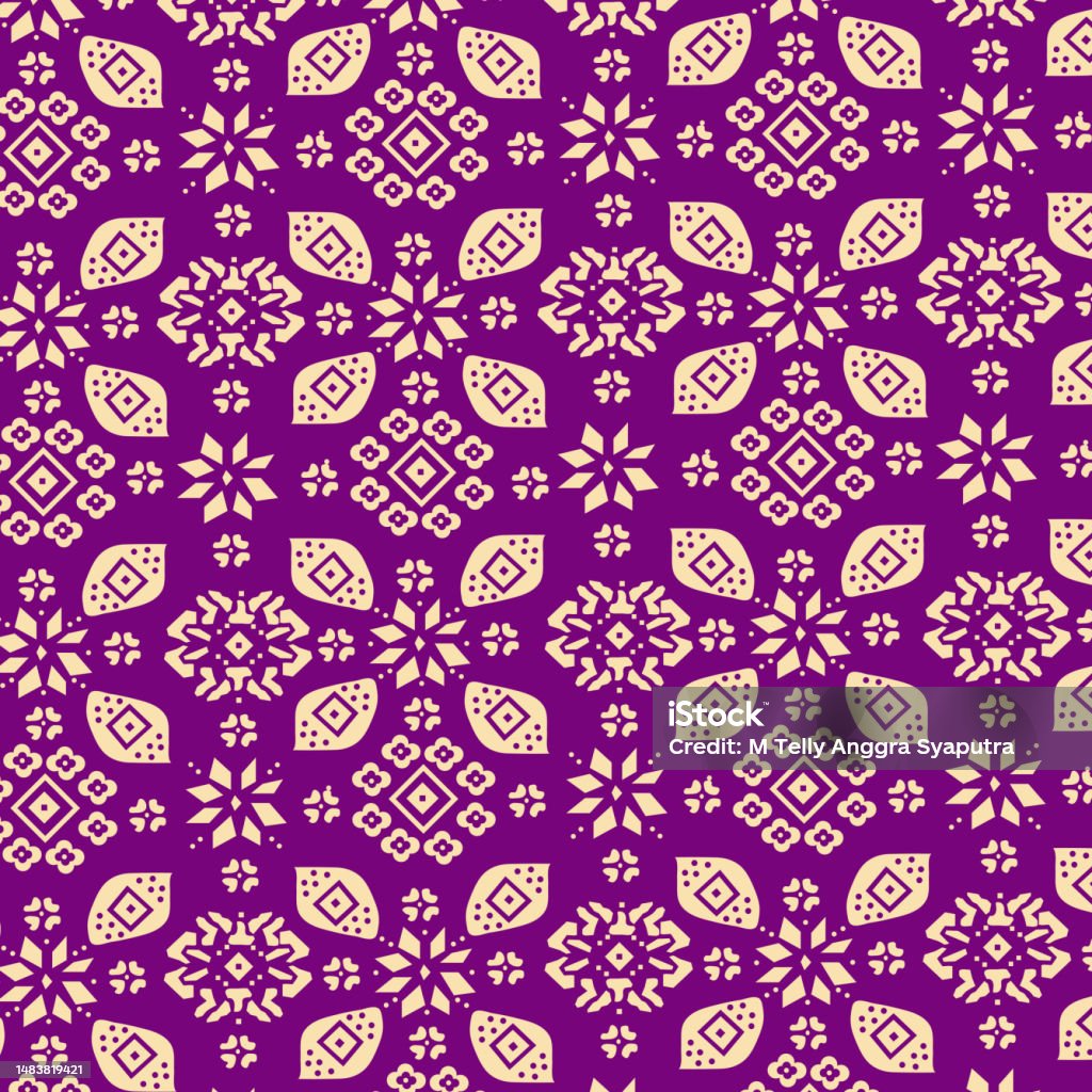 Songket Pattern Ink Songket Vector Pattern Stock Illustration - Download Image Now ...