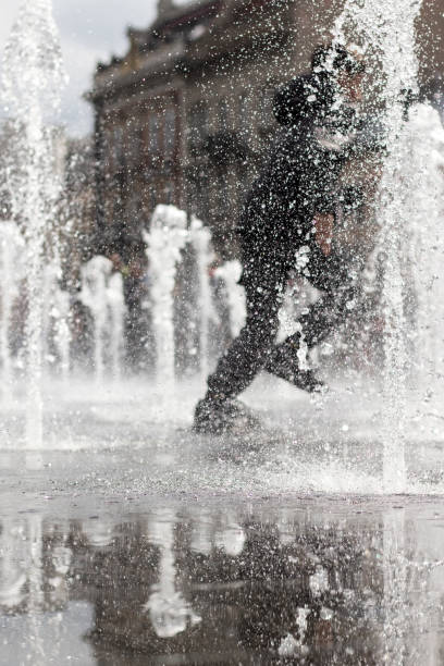 istock City fountain on the square. 1483828454