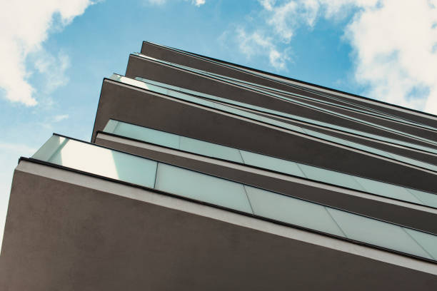 istock New building with large balconies. 1483830084