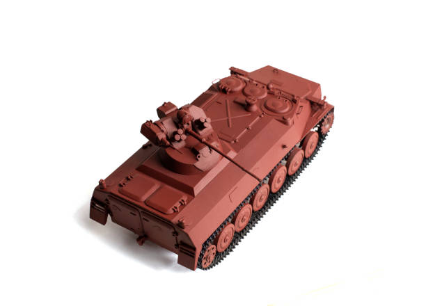 istock Scale model of old vehicle 1483839749