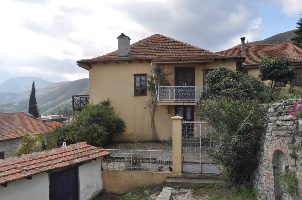istock The Karyes is a Settlements built on Mount Athos 1483853915