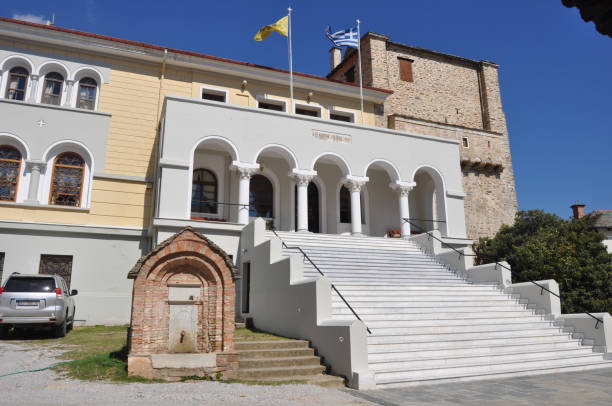 istock The Karyes is a Settlements built on Mount Athos 1483854130