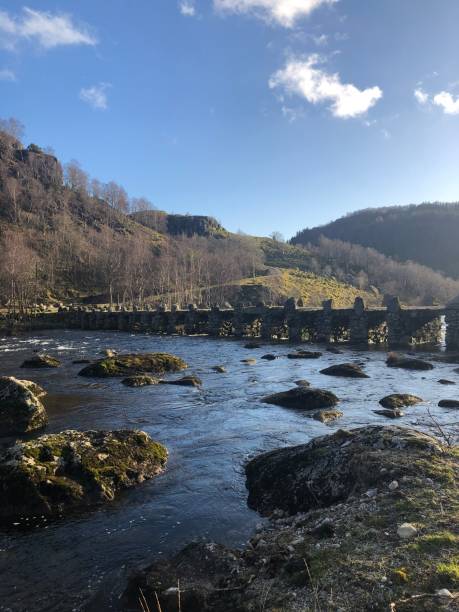 istock Stone bridge in Norway across the river 1483868252