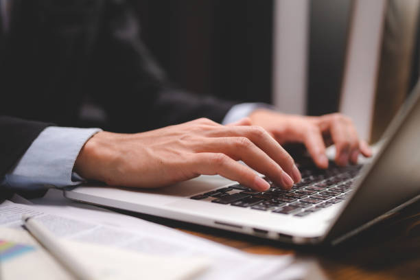 istock business person hands typing on computer keyboard closeup banner, businessman or student using laptop at home, online learning, internet marketing, working from home, office workplace freelance 1483877894