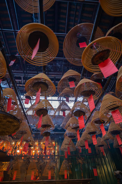 istock Hanging Incense in Man Mo Temple, Hong Kong 1483880441