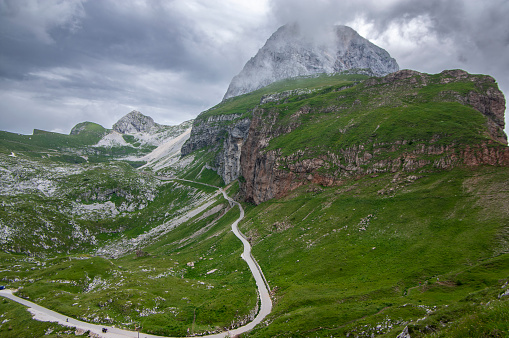 Road to Dachstein glacier, Austria