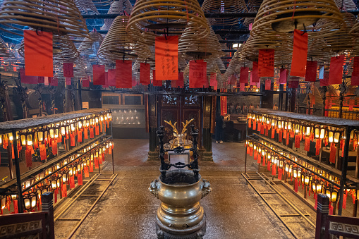 Man Mo Temple, is a temple for the worship of the Civil or Literature God Man Tai and the Martial God Mo Tai, It's oldest temple located on Sheung Wan