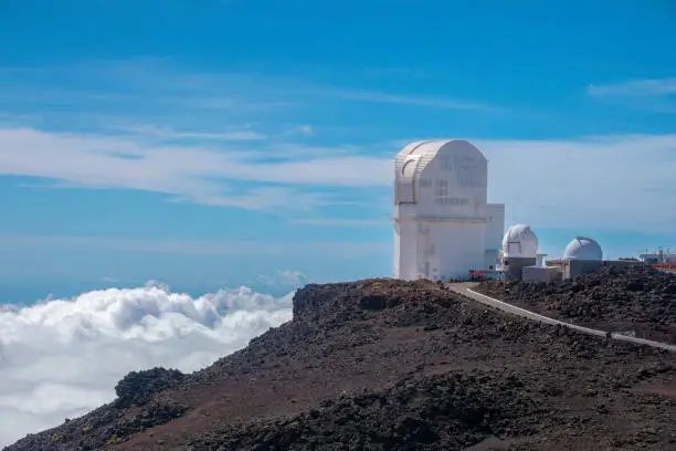 Photo of Haleakala Observatory, Haleakala National Park, Maui, Hawaii, USA