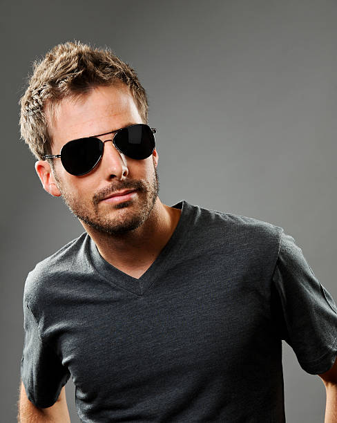 istock Confident young man in sun glasses 148390509