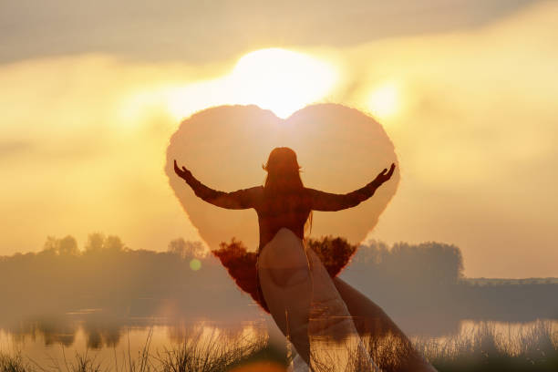 Self-love and self-development. The concept of self-love and self-development. psyche photography stock pictures, royalty-free photos & images