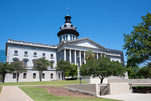 The South Carolina State House is the building housing the government of the U.S. state of South Carolina, which includes the South Carolina General Assembly and the offices of the Governor and Lieutenant Governor of South Carolina