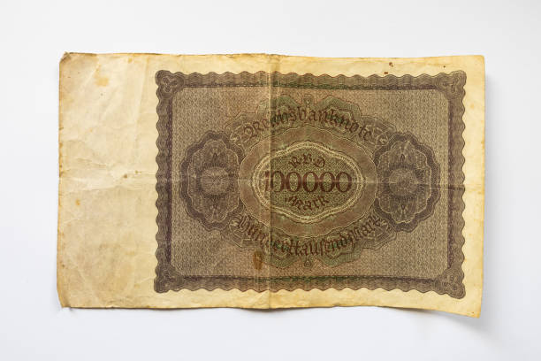 istock Hundred Thousand German Mark from 1923 1483914348
