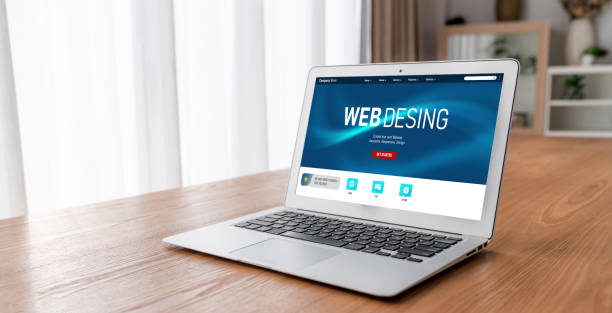 istock Website design software provide modish template for online retail business 1483920292