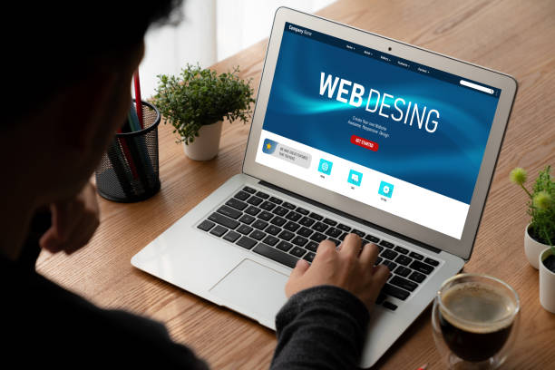 istock Website design software provide modish template for online retail business 1483920370