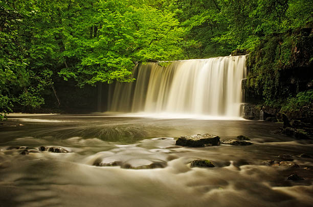 istock Sgwr Ddwli Waterfall, Brecon Beacons National Park, Wales, UK  148392388