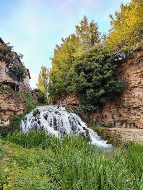 istock Tajo River waterfall in Trillo 1483925597