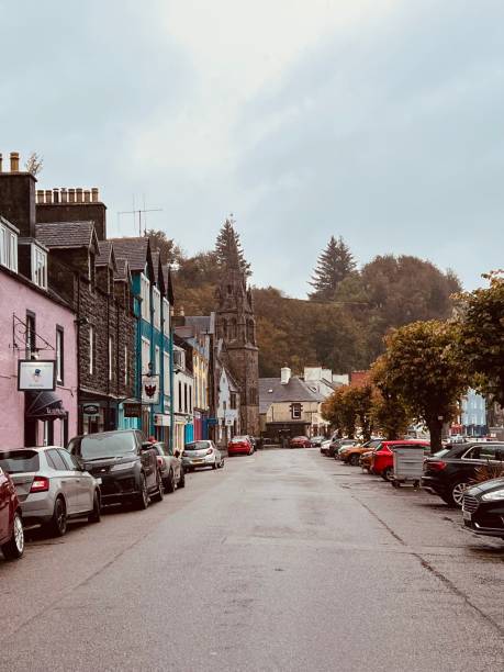 istock Tobermory high street 1483939586