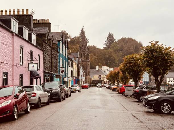 istock Tobermory high street 1483939928