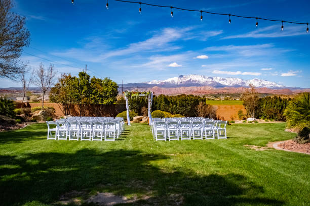 istock Backyard Wedding Venue - No People 1483945232