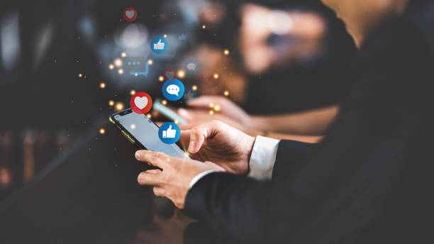 istock business network communication concept, person hand using smartphone on online cyberspace technology for digital social media connection, showing mobile web marketing with chat icon on phone device 1483946063