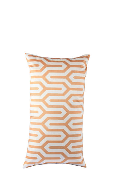 istock colorful square pillow. Bedroom sleeping pillow or sofa cushion pillow with feather, down or synthetic and textile filling, pillowcase comfort rest 1483947795