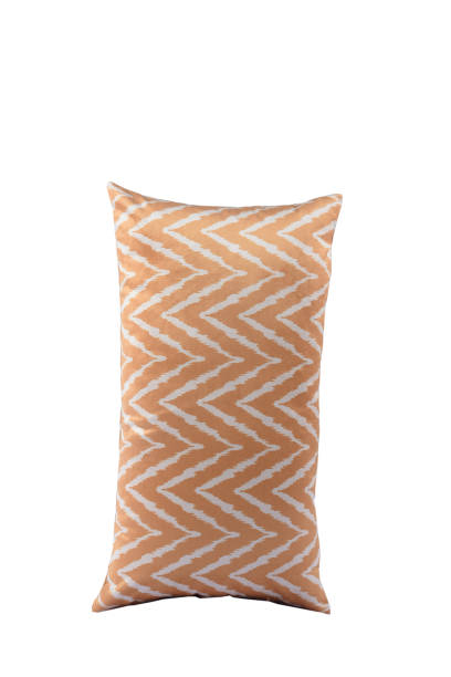 istock colorful square pillow. Bedroom sleeping pillow or sofa cushion pillow with feather, down or synthetic and textile filling, pillowcase comfort rest 1483947807