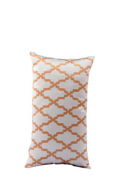 istock colorful square pillow. Bedroom sleeping pillow or sofa cushion pillow with feather, down or synthetic and textile filling, pillowcase comfort rest 1483947833