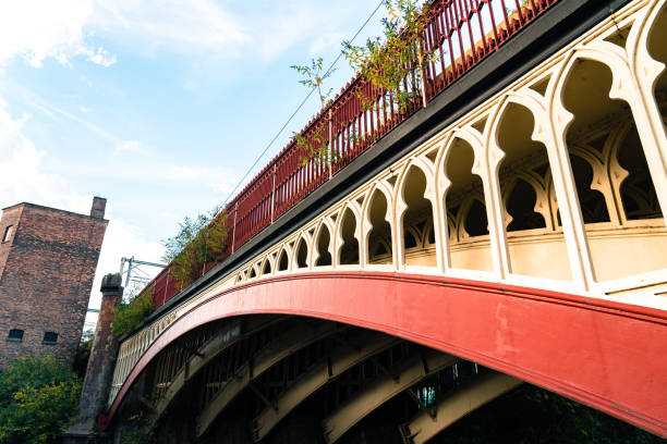 istock Canal cityscape in Deansgate, Manchester, England 1483952082