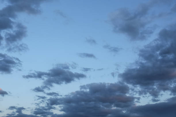istock Picturesque view of blue sky with clouds 1483964451