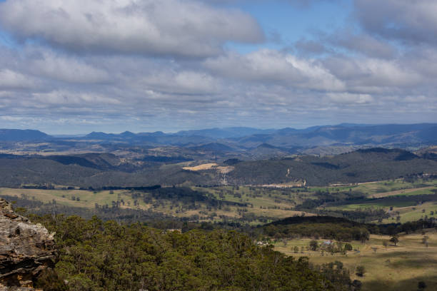 istock Mountain and valley scenic view 1483972537