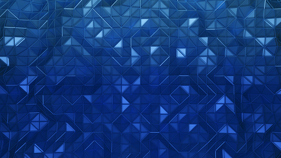 Abstract dark geometric digital background.