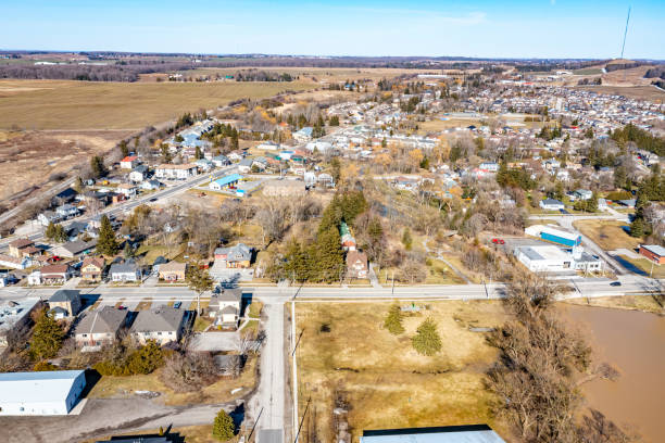 istock Aerial view Baden, Waterloo, Canada. 1483972992