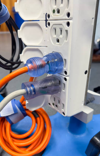 Electrical outlets and cords symbolize power, energy, and connectivity. They represent the ability to stay connected and charged, and enable us to access the resources and information
