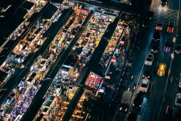 istock Night market in Taiwan 1483975080