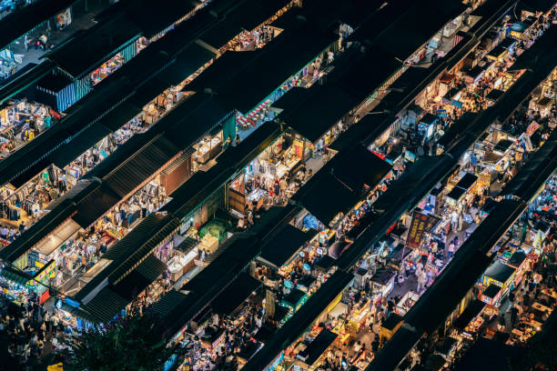 Night market in Taiwan