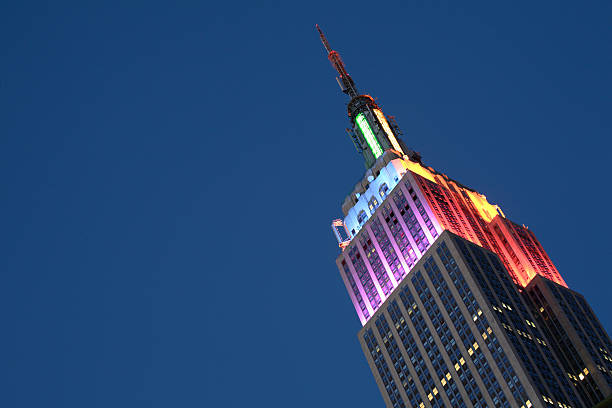 Empire state building stock photo